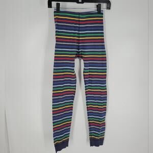 Hanna Andersson Striped Cotton Ankle Cuff Pajama Bottoms 10